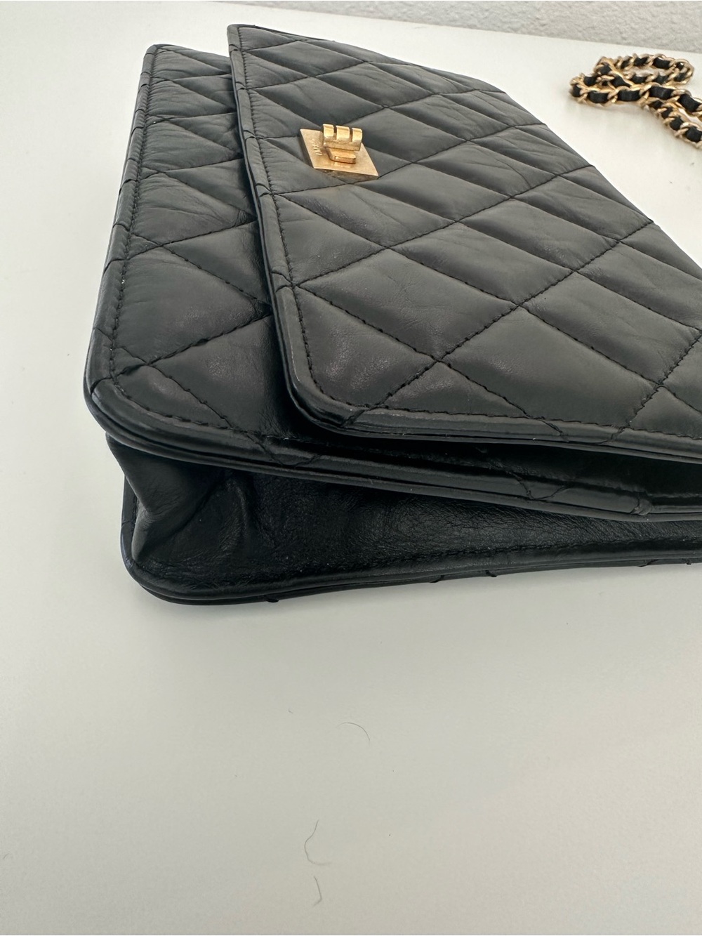 CHANEL Vintage Wallet On A Chain WOC in Black - Picture 16 of 16